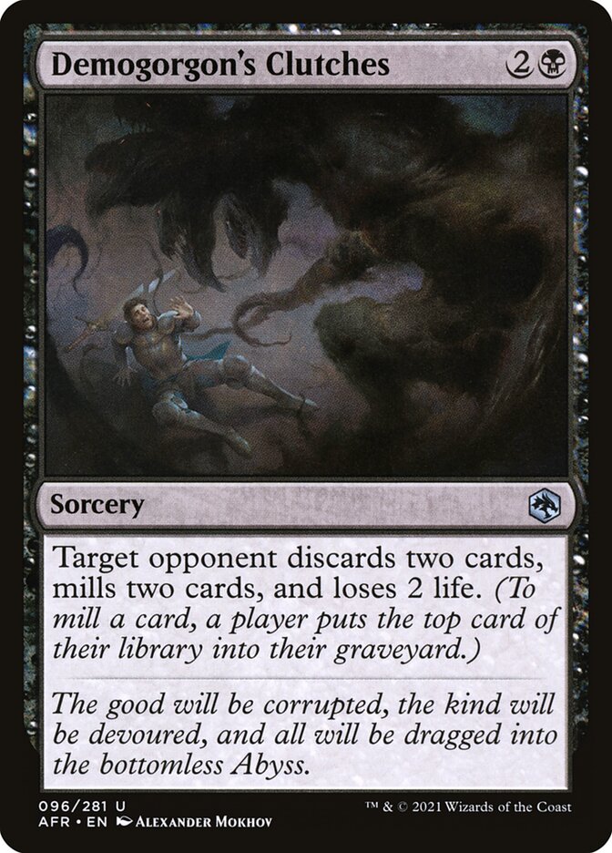 Demogorgon's Clutches Foil