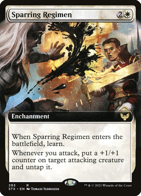 Sparring Regimen Extended Art