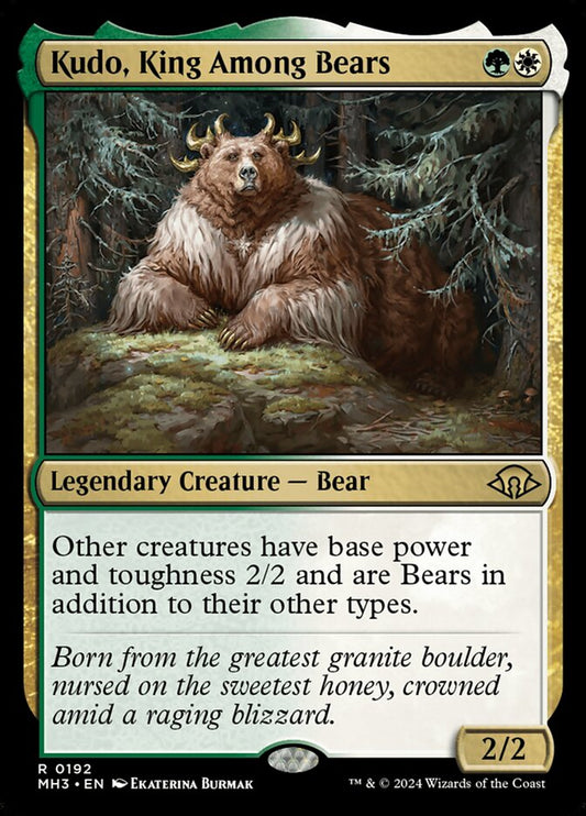Kudo, King Among Bears Foil
