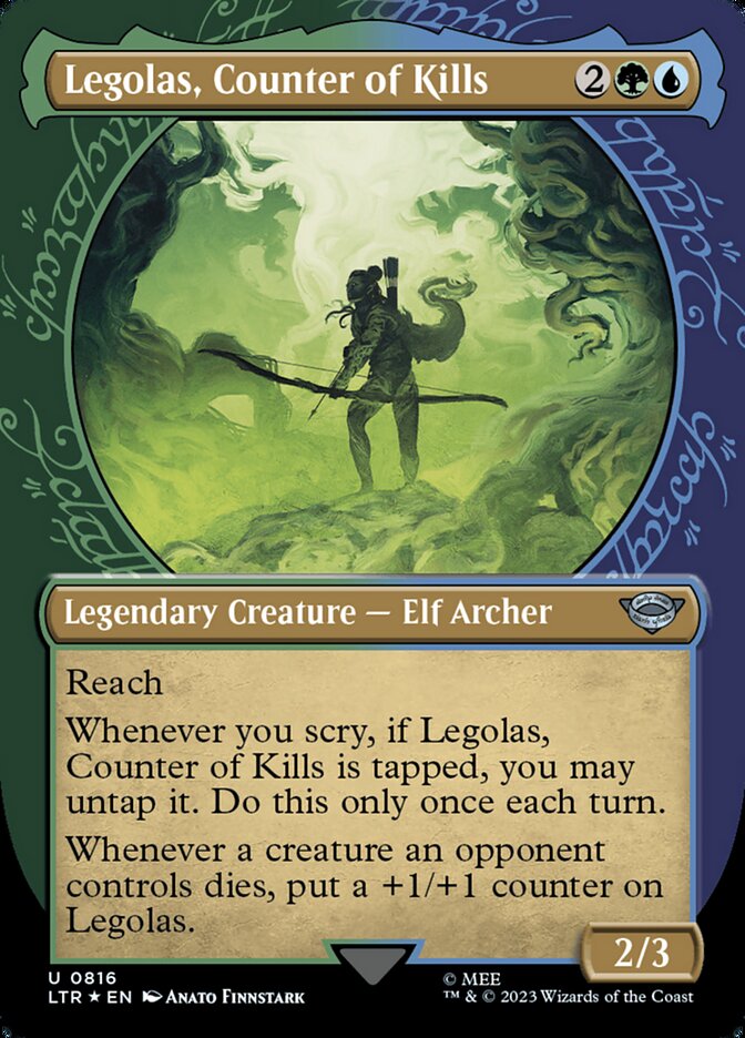 Legolas, Counter of Kills Surge Foil