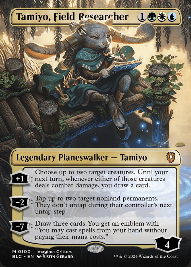 Tamiyo, Field Researcher Borderless Foil