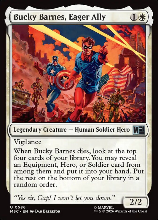 Bucky Barnes, Eager Ally Foil