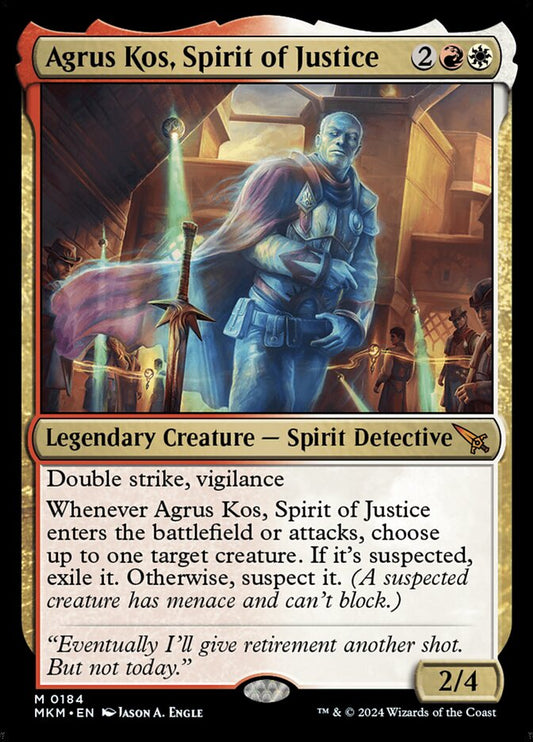 Agrus Kos, Spirit of Justice Foil