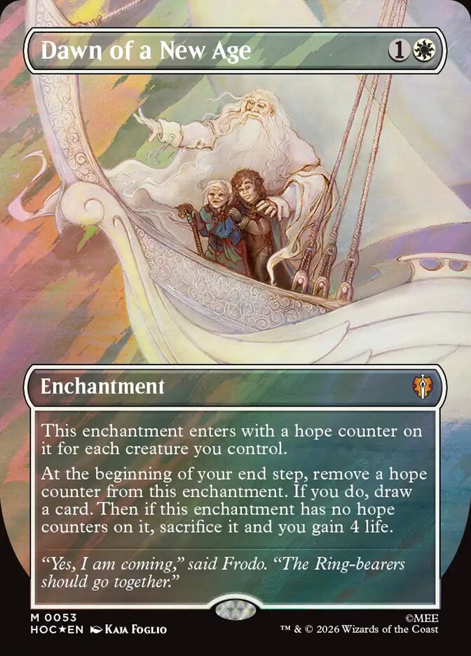 Dawn of a New Age Classic Artist Surge Foil