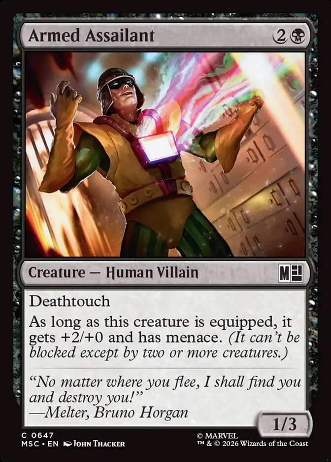 Armed Assailant Foil