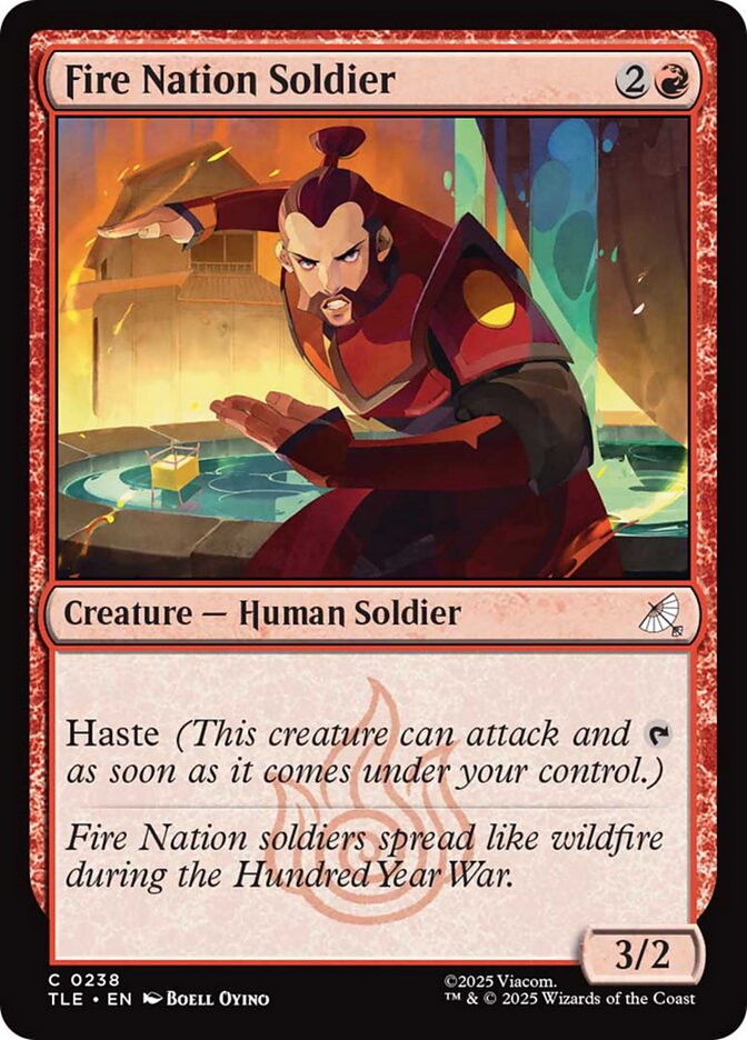 Fire Nation Soldier Foil