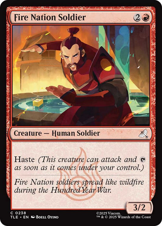 Fire Nation Soldier Foil