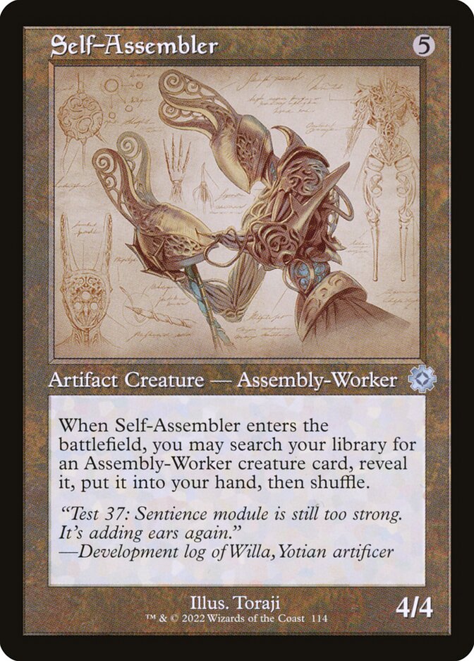 Self-Assembler Retro Frame