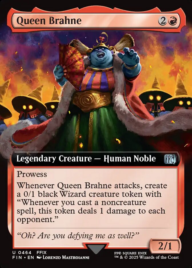 Queen Brahne Extended Art