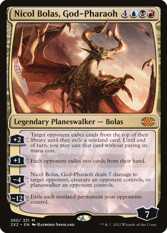 Nicol Bolas, God-Pharaoh Foil