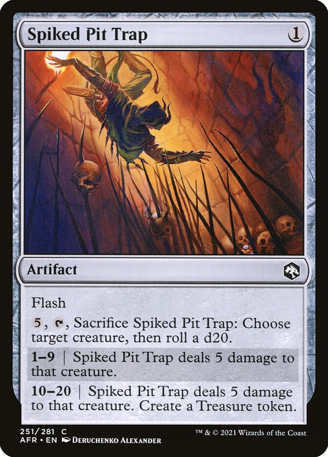 Spiked Pit Trap Foil