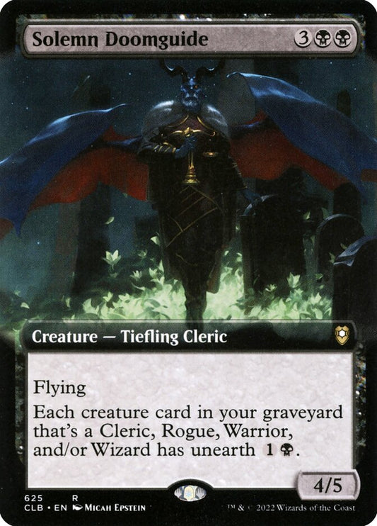 Solemn Doomguide Extended Art
