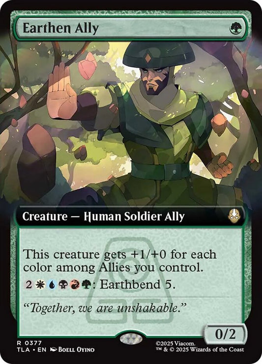 Earthen Ally Extended Art