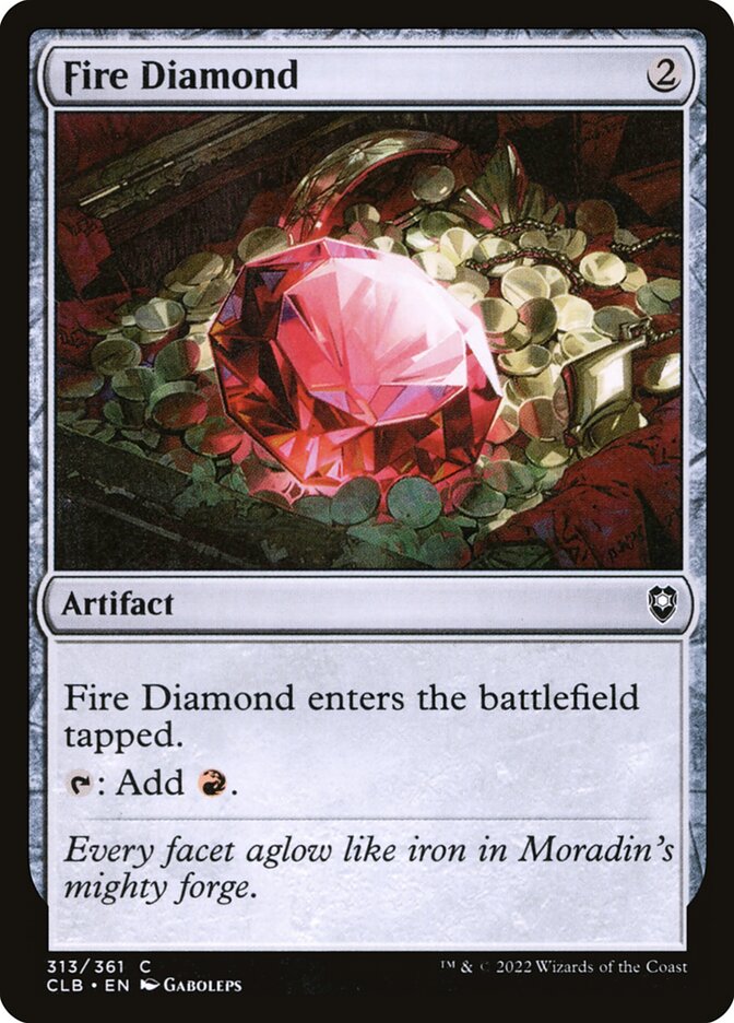 Fire Diamond Foil