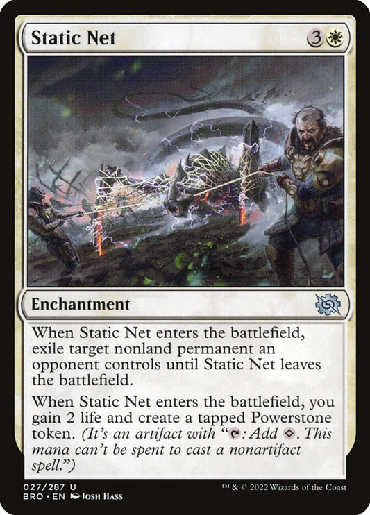 Static Net Foil