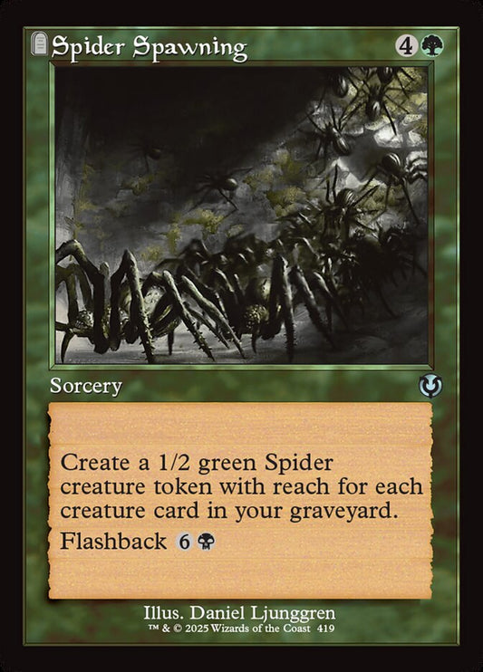 Spider Spawning Retroframe Foil