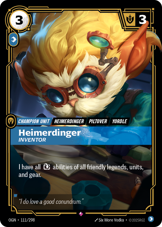 Heimerdinger, Inventor Foil