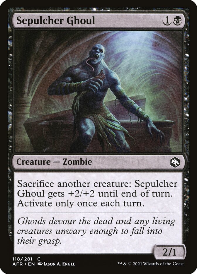 Sepulcher Ghoul Foil
