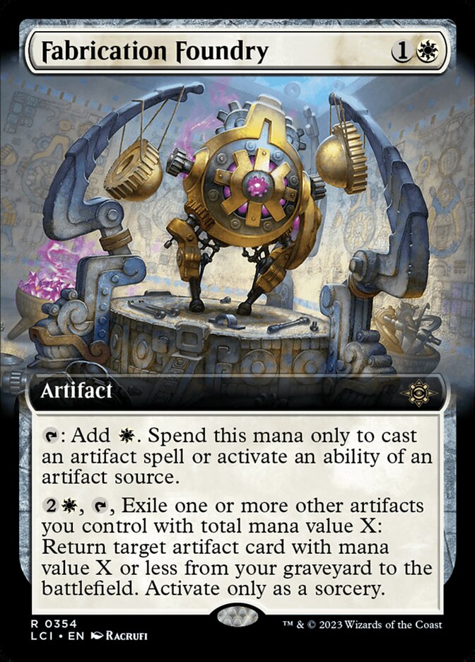 Fabrication Foundry Extended Art Foil