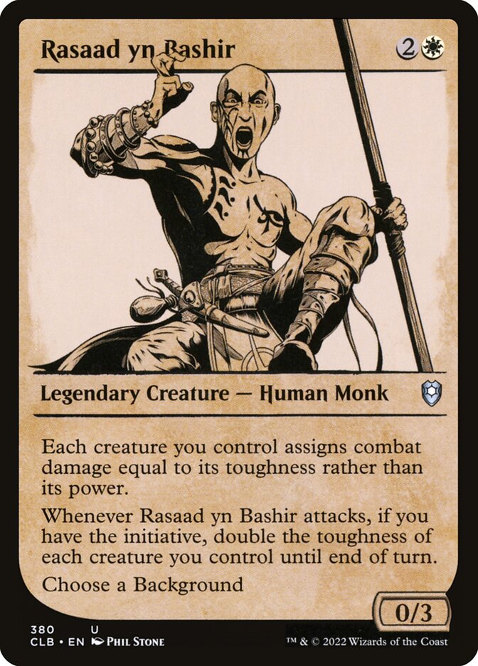 Rasaad yn Bashir Showcase Foil