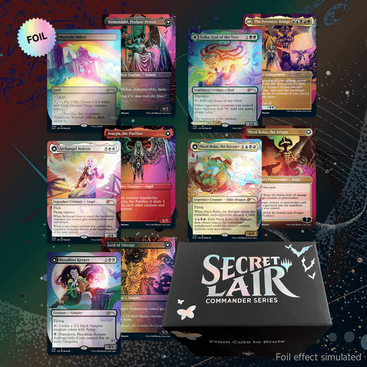 Secret Lair Commander Deck From Cute to Brute