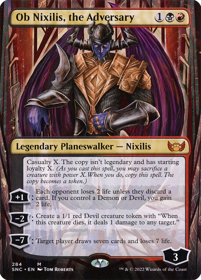 Ob Nixilis, the Adversary Borderless