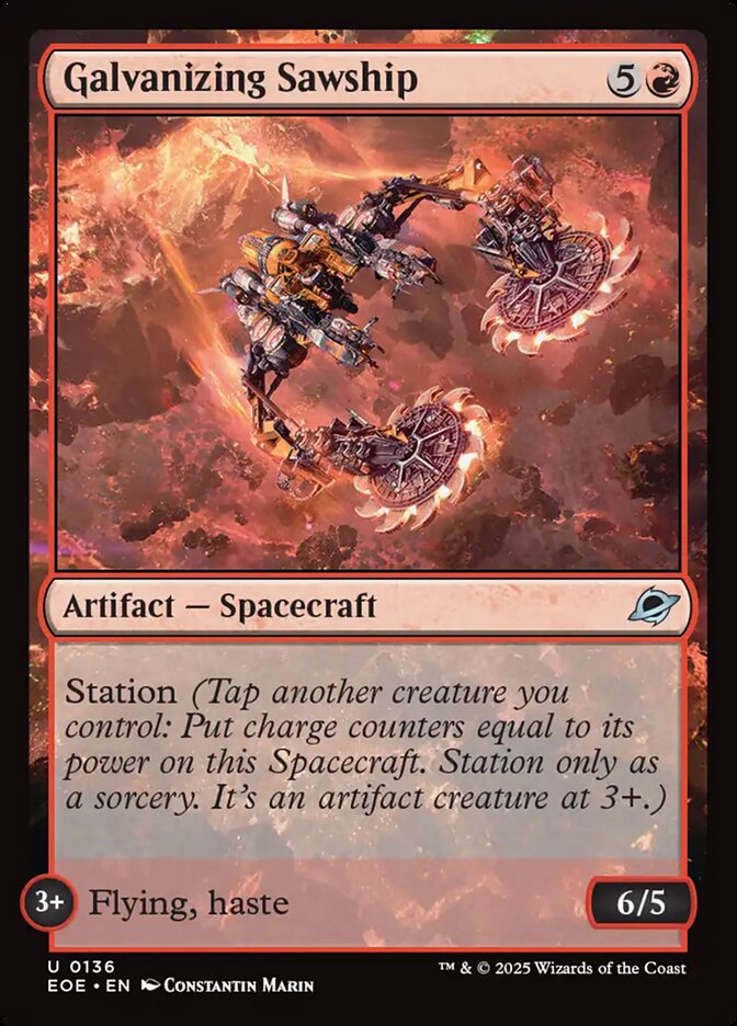 Galvanizing Sawship Foil