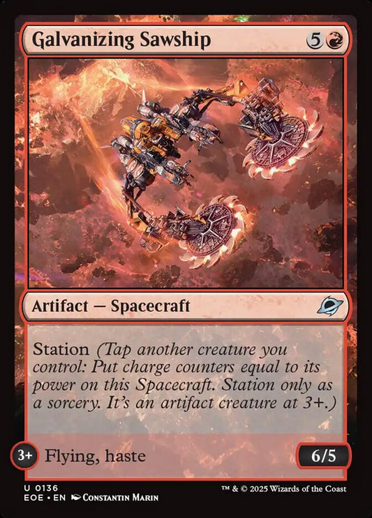 Galvanizing Sawship Foil