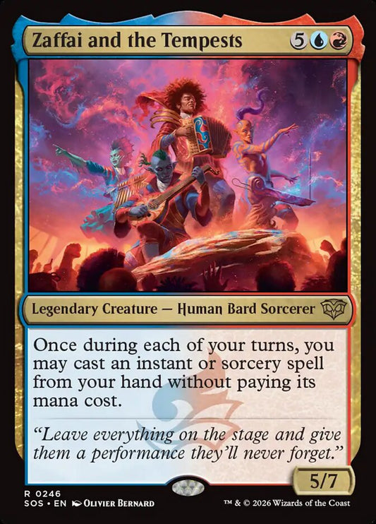 Zaffai and the Tempests Foil