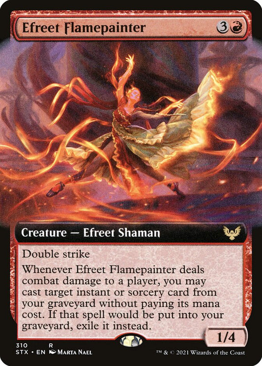 Efreet Flamepainter Extended Art