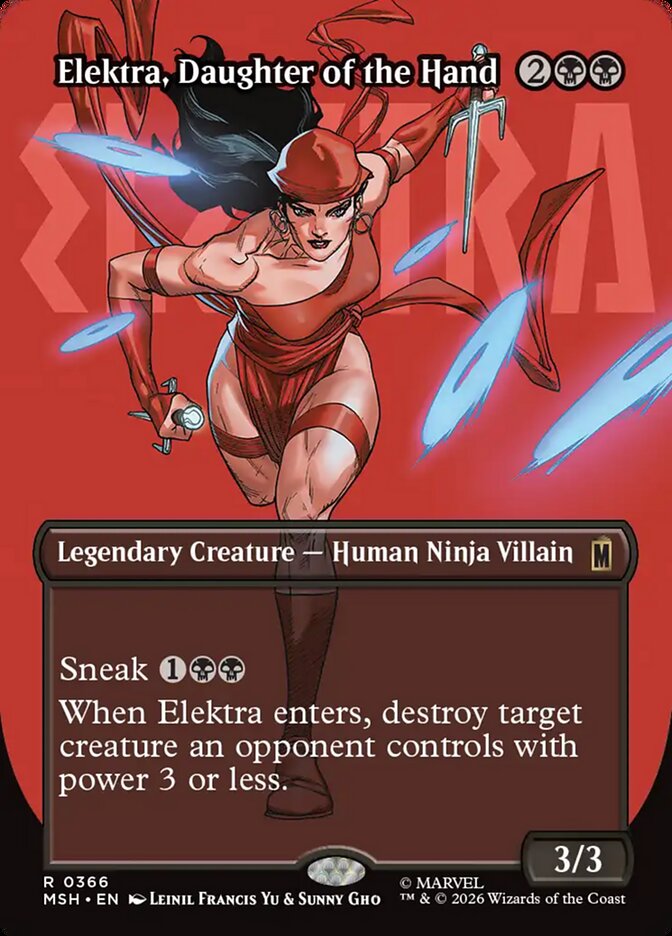 Elektra, Daughter of the Hand Borderless Logo