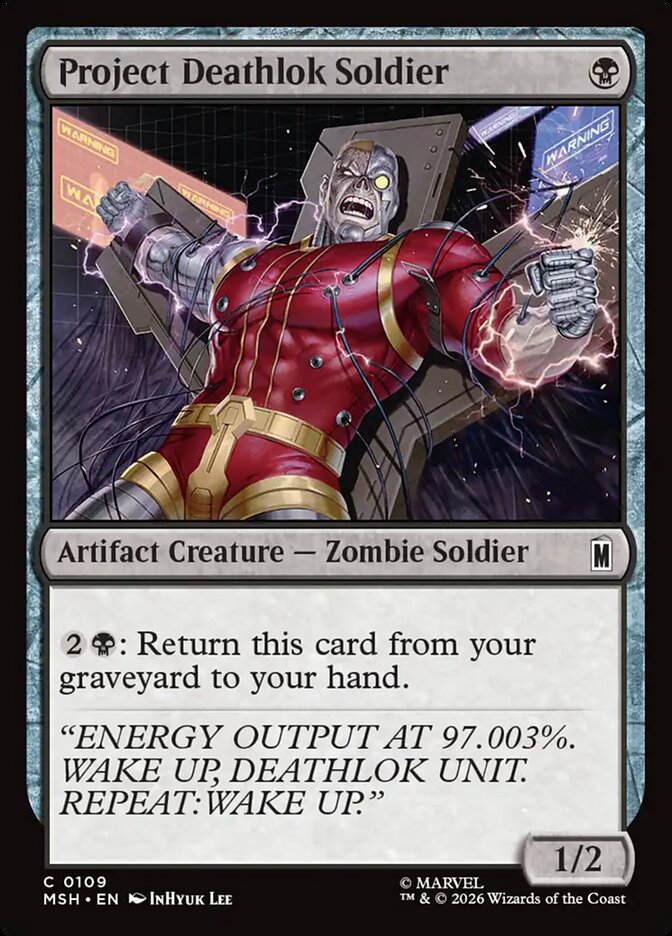 Project Deathlok Soldier Foil
