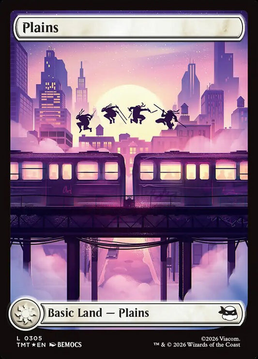 Plains Full Art Rooftop Surge Foil