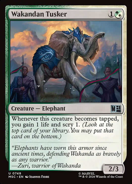 Wakandan Tusker Foil