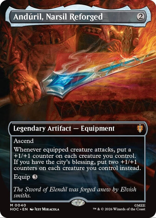 Andúril, Narsil Reforged Classic Artist