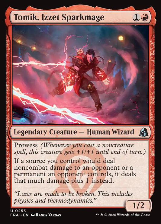 Tomik, Izzet Sparkmage Foil