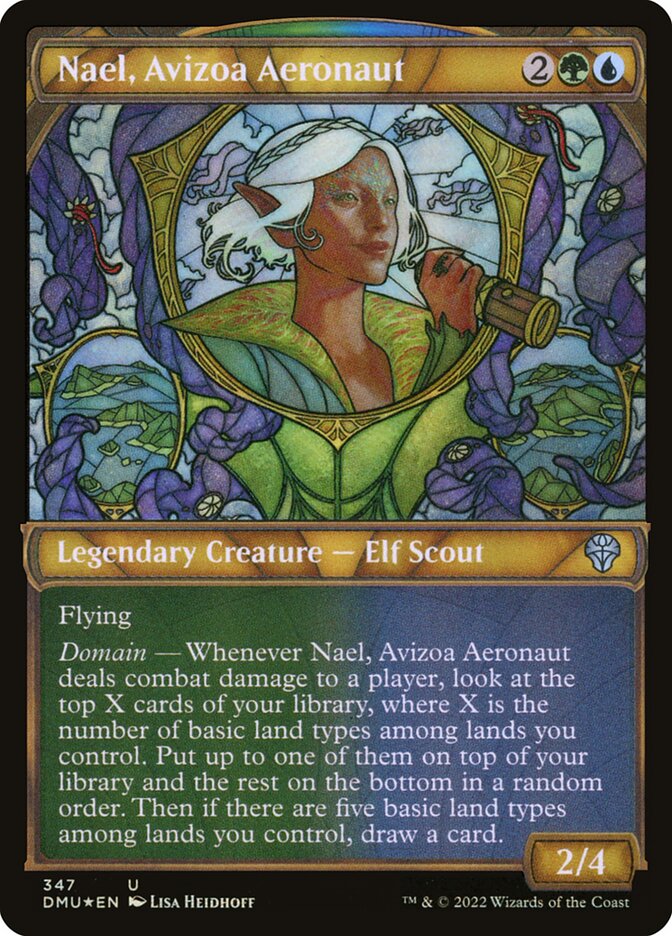 Nael, Avizoa Aeronaut Textured Foil