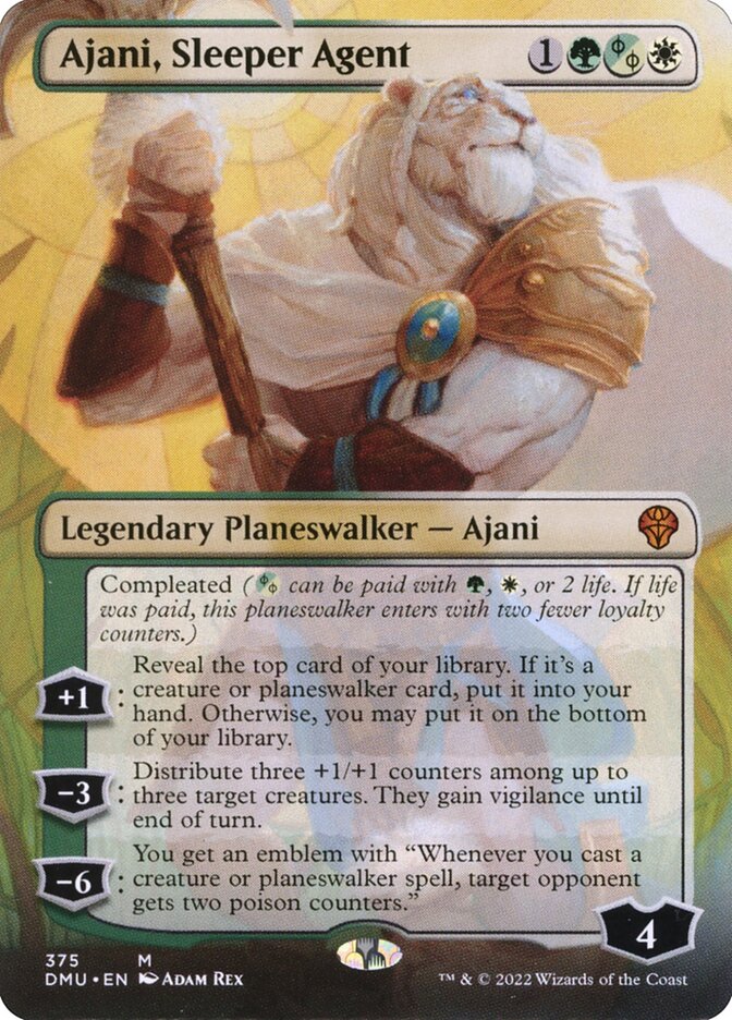 Ajani, Sleeper Agent Borderless