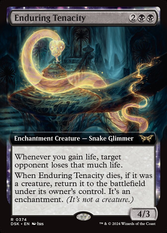 Enduring Tenacity Extended art