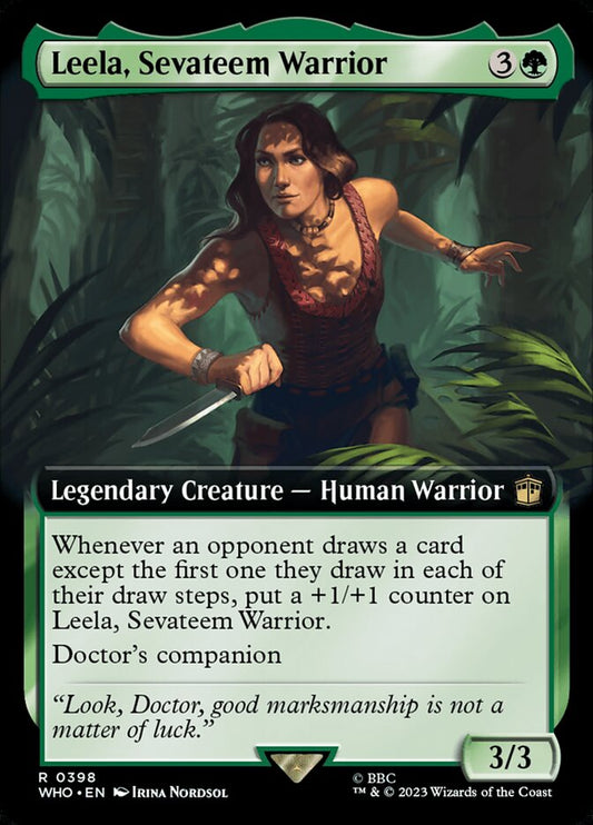 Leela, Sevateem Warrior Extended Art