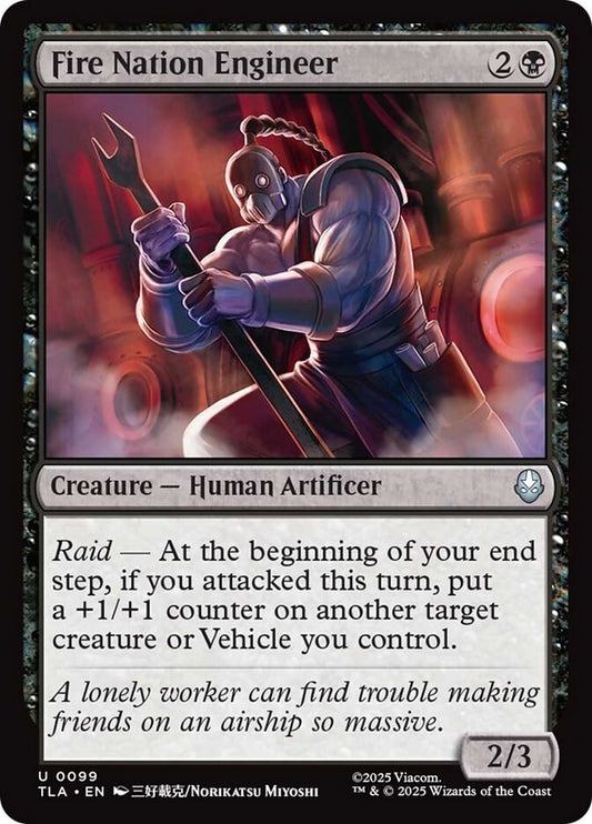 Fire Nation Engineer Foil