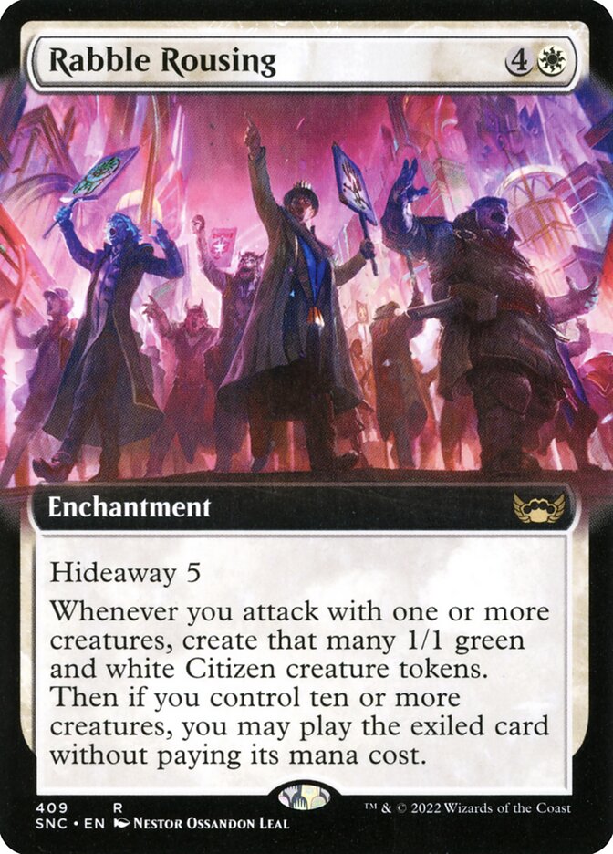 Rabble Rousing Extended Art