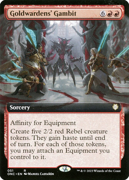 Goldwardens' Gambit Extended Art
