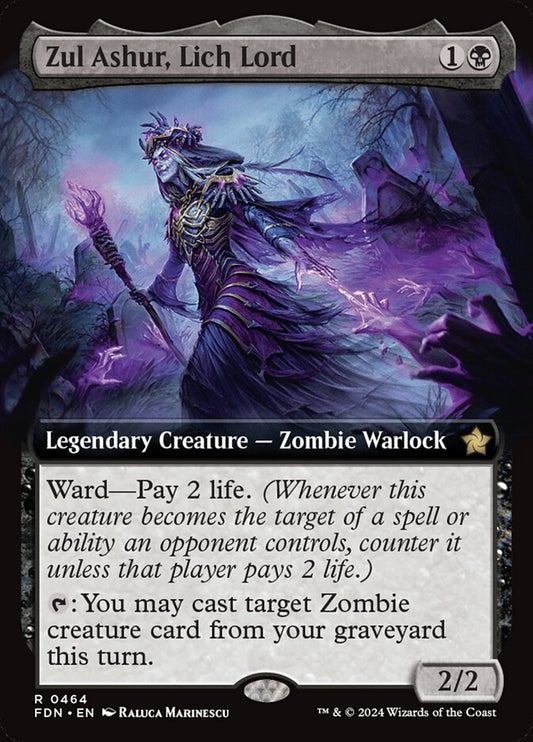 Zul Ashur, Lich Lord Extended Art