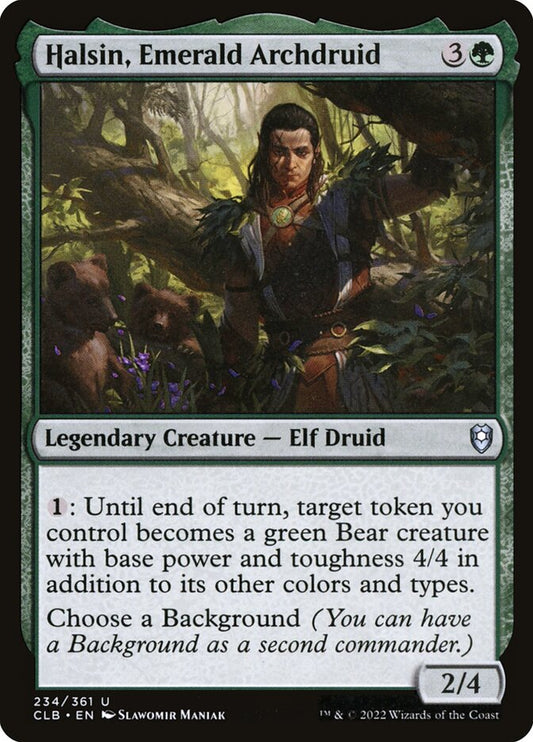 Halsin, Emerald Archdruid Foil