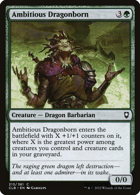 Ambitious Dragonborn Foil