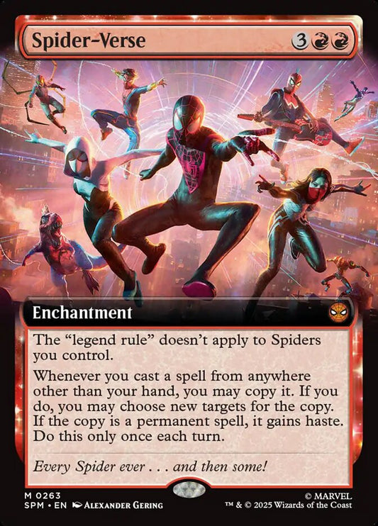 Spider-Verse Extended Art Foil