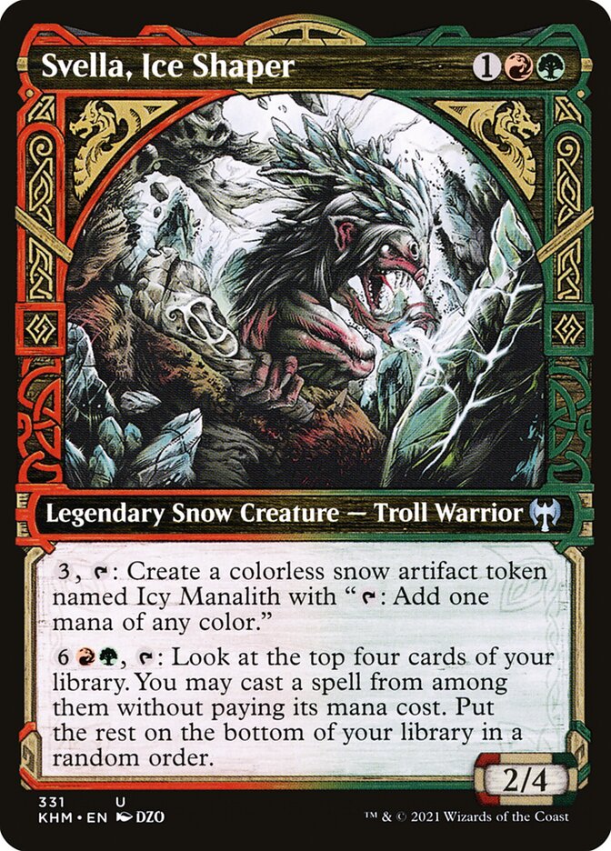 Svella, Ice Shaper Showcase Foil