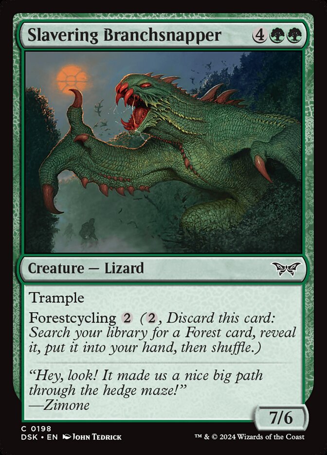 Slavering Branchsnapper Foil