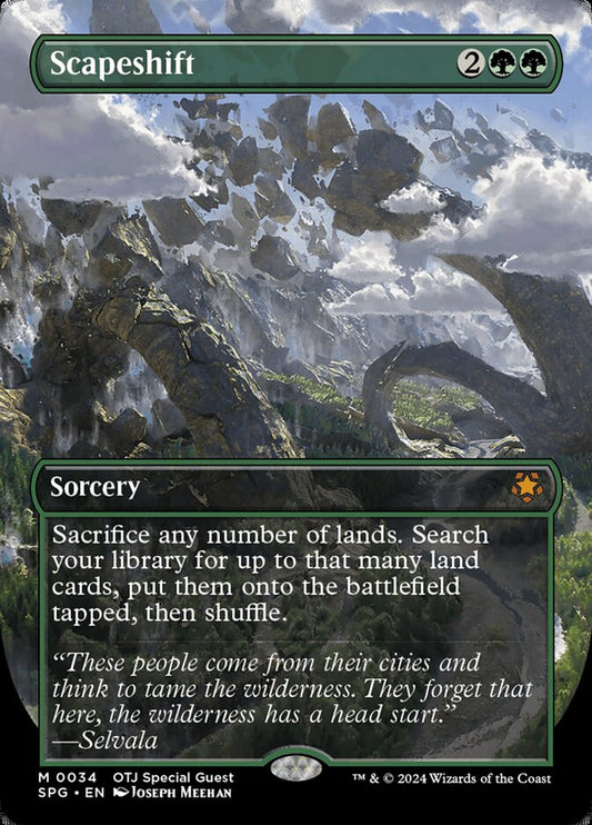 Scapeshift Special Guest Borderless